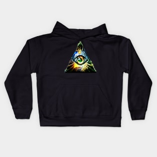 El ojo que todo lo ve - Pirámide Kids Hoodie